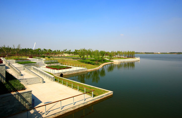青島市高新區生態(tài)水系景觀(guān)